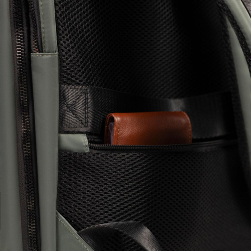 Mochila Grande Nylon Travel Light Verde