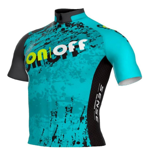 Camisa Ert Sense New Elite On Off Aqua Fun Ciclismo Mtb 12.6