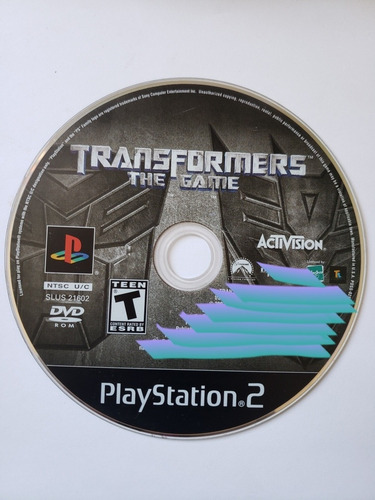 Transformers The Game Ps2 Solo Cd (Usado)