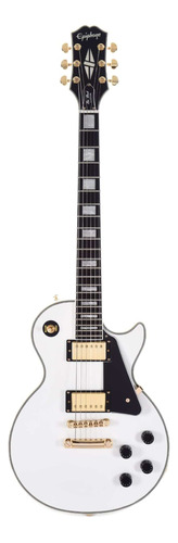 Guitarra Eléctrica EpiPhone Les Paul Custom Alpine White