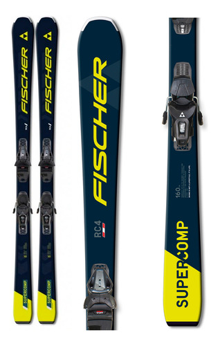 Tablas De Ski Fischer Rc4 Supercomp Slr On Piste + Fijacione