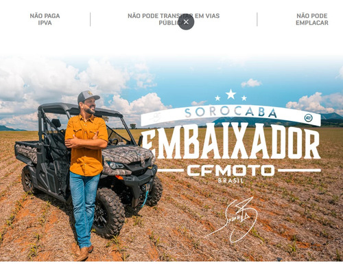 Quadriciclo 4x4 Cfmoto 520 Ñ Honda Polaris Canam Segway