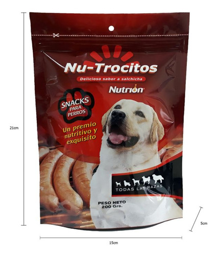 Snack Para Perro Nutrocitos Nutrion 200g