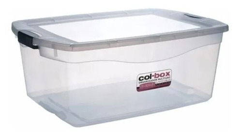 Caja Plastica Megacol Box 48 Litros 64x45 Cm Colombraro