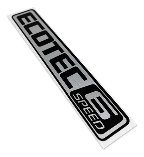 Emblema Ecotec 6 Speed S10 Adesivo Traseiro Modelo Original