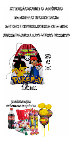 35 Sacolinhas Surpresa Naruto Shippuden (20x15cm)