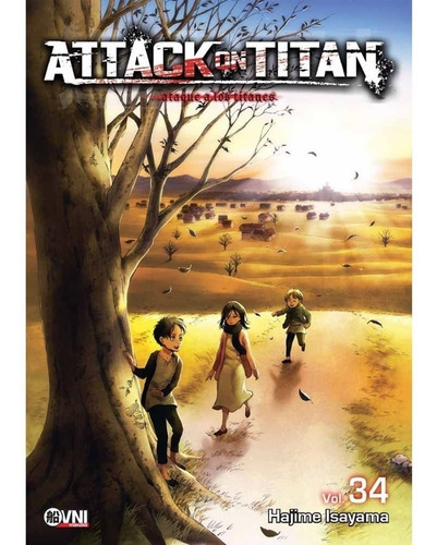 Manga Nro 34 Ultimo Tomo Attack On Titan Shingeki Ovnipress 
