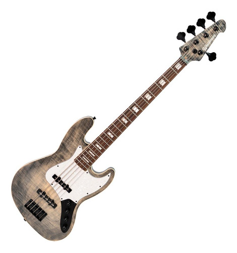 Contrabaixo Ativo Waldman Gjj505a Fbf 5 Cordas 20t