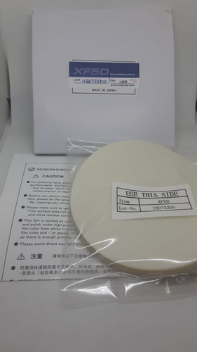 10 Discos Lixa Para Polimento De Fibra Óptica - 0.05 Micron