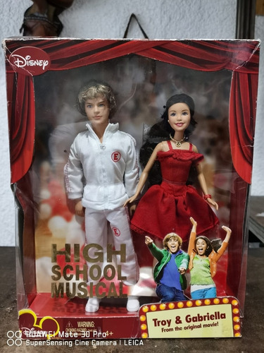 High School Musical Troy Y Gabriella Mattel 2007