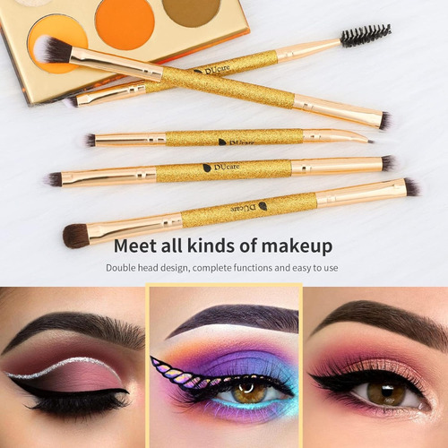 Brochas De Maquillaje Ducare Profesionales, 5 Piezas