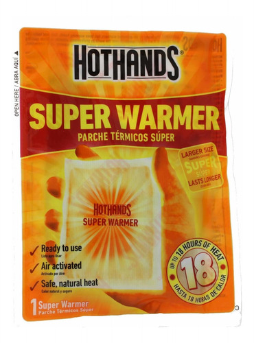 Hothands Body & Hand Super Warmer Paquete De Tamaño Super (2