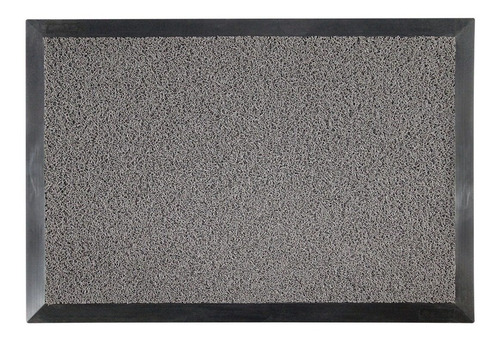 Alfombra desinfectante para baño de pies, 100 x 70 cm, más Water Fenice, 89 x 59, color gris, diseño de tela tejida