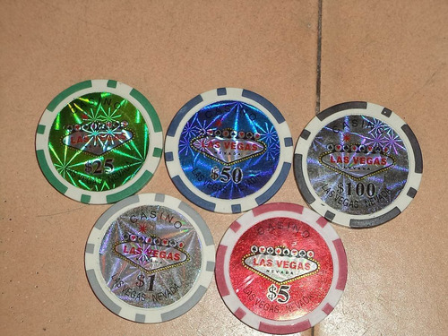 Imagen 3 de 4 de 200 Fichas Poker 11.5gramos Las Vegas, Profesional C/caja