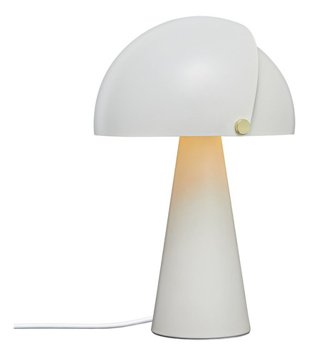 Luminaria De Mesa Nordlux E27 Led/cálido Metal/blanco