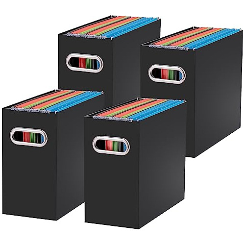 Oterri Organizador De Archivos, 4 Paquetes De Caja De Almace