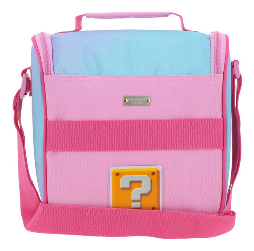 Lonchera Térmica Chenson Mario Bros Peach Kiut 2025 Rosa Liso