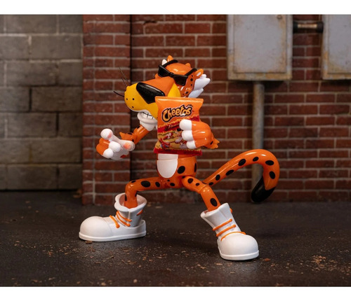 Chester Chetos Flamin' Hot Glow-in-the-dark Figura Jada Toys