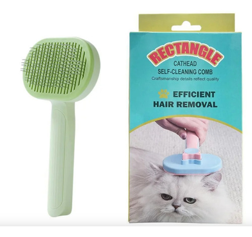 Cepillo Muda Pelos - Limpieza Rectangular Cathead Para Gato