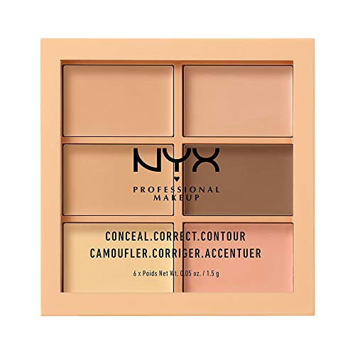 Nyx Cosmetics Conceal, Correcta, Contorno Paleta 3cp01 - Luz