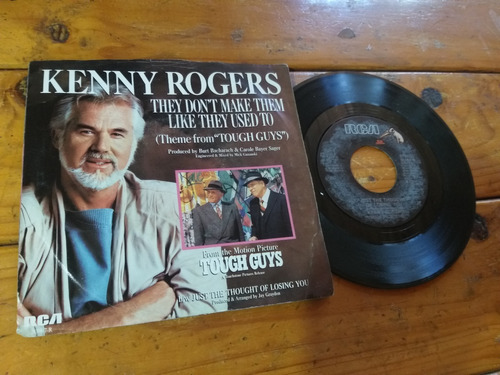 Kenny Rogers They Don't Make Like Vinilo Simple 7'' Usa Film