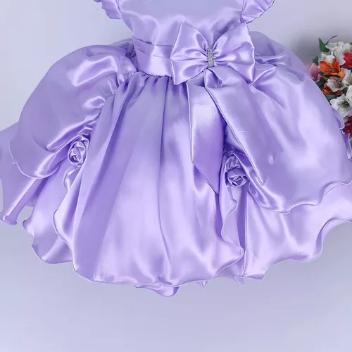 Vestido princesa Sofia 1 ao 3 - Mundo da Deusinha