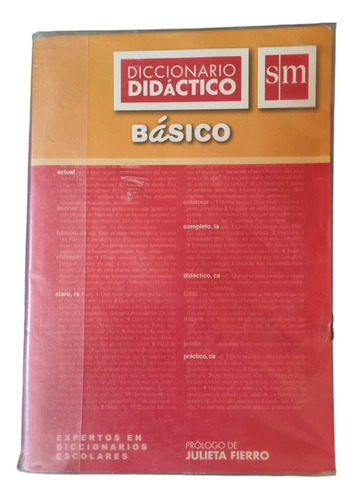 Diccionario Didáctico Básico Sm