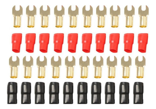 20pcs Terminal De Horquilla Cable De A Tierra Calibre Coche