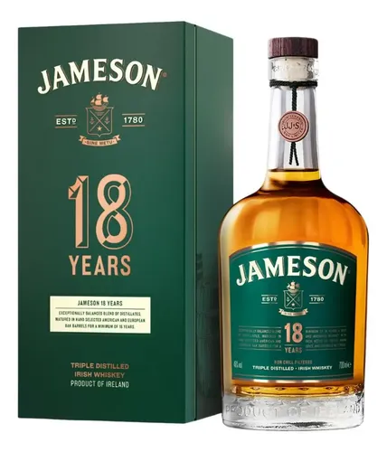 Whisky Jameson 18 Anos 700ml C/ Estojo - Irlanda | Parcelamento