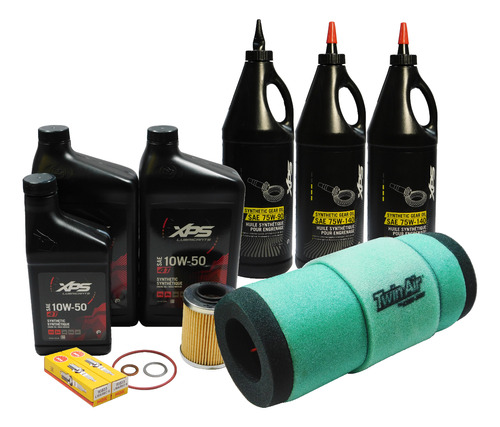 2017-2019 Can-am Defender Max Hd10 Oem 10w-50 Full Servi Zze