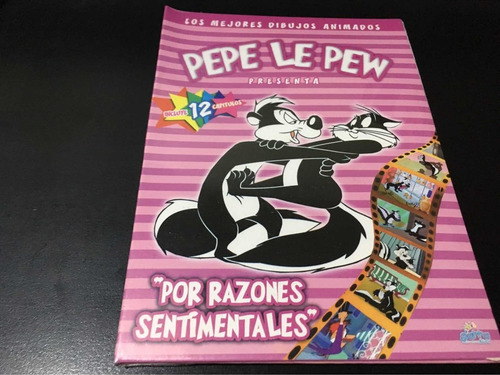 Pepe Le Pew Dibujos Animados Dvd 12 Capítulos Nuevo
