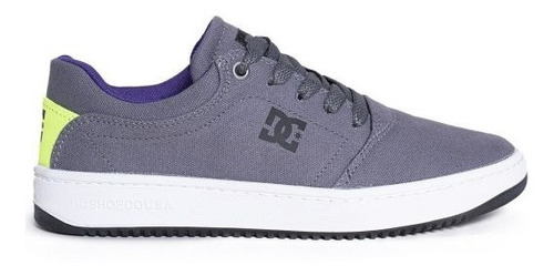 Zapatilla Dc Shoes Mod Crisis Tx Ss Gris Violeta Exclusiva