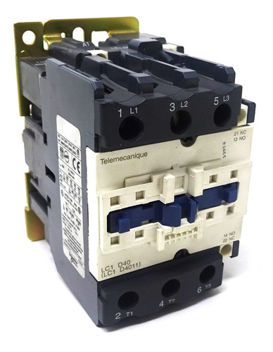 Contactor Telemecanique Lc1 D40f7 110v