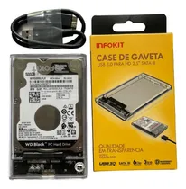 Comprar Hd Externo 500 Gb Usb 3.0 Slim Portátil Wd Black Western - Digital Para Ps3 Ps4 Xbox 360 Xbox One Notebook Pc Tv