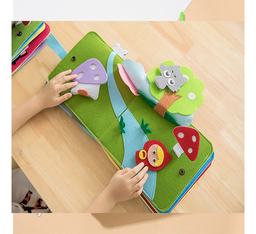 Libro De Tela Infantil Para Bebés, Parte 2, Libro De Tela Ra