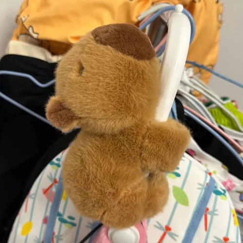 Pulsera De Felpa Con Forma De Capibara, Suave Y Divertida
