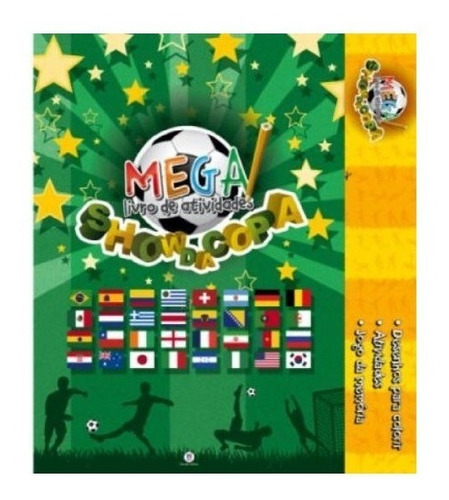 Livro Show Da Copa Para Colorir - Tamanho Gigante 52 Cms
