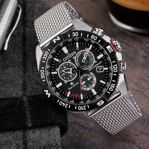 Imagen 6 de 7 de Citizen Promaster Navihawk Black Cb5840-59e ....... Dcmstore