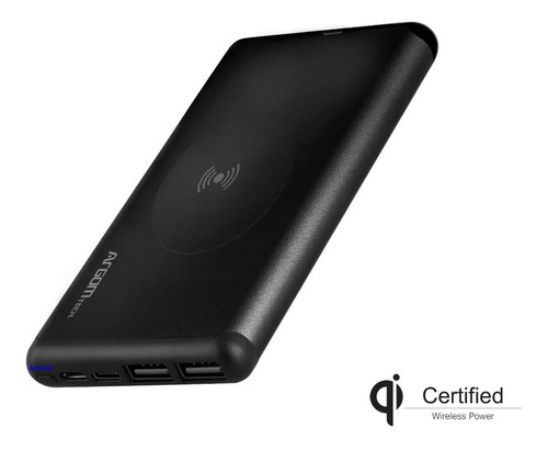 Power Bank Wireless Carga Rapida, Qi 12.000 Mah Argom *itech