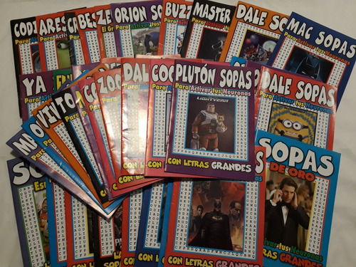 Sopas De Letras Pack X 20
