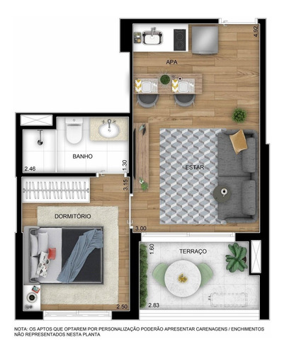 Imagem 14 de 16 de Apartamento Residencial Para Venda, Vila Guarani (zona Sul), São Paulo - Ap6946. - Ap6946-inc