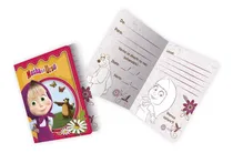 Comprar Convite Masha E O Urso 12 Uni Regina Festas