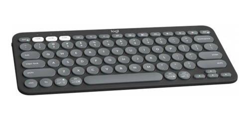 Teclado Bluetooth Logitech Pebble Keys 2 K380s - Grafite