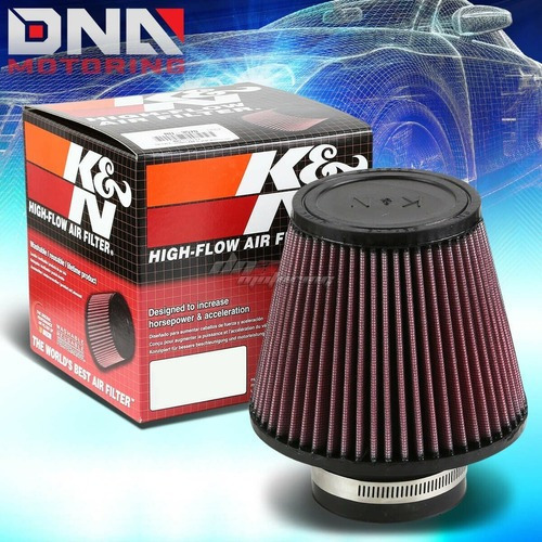 Imagen 2 de 8 de Filtro De Aire K&n Alto Flujo Entrada De 7.6cm Ru-3580
