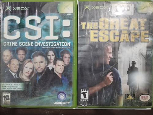 Csi Y El Gran Escape Para Xbox (Reacondicionado)