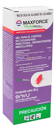 Maxforce Gel Jeringa Bayer 30gr Mata Cucarachas