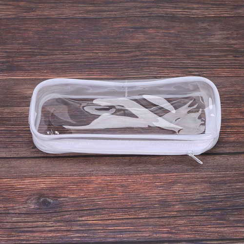` Estuche For Lápices De Pvc Transparente De 8 Piezas Con
