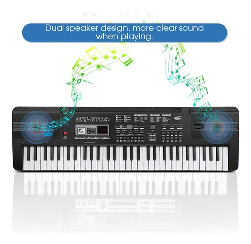 61 Teclas Tactiles De Tamano Completo, Teclado Electronico P
