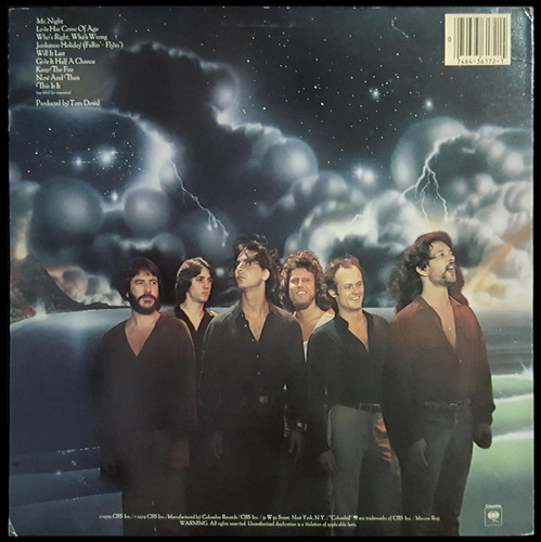 Imagen 3 de 3 de Disco Vinilo Kenny Loggins. Keep The Fire. U.s.a. (exc 21124