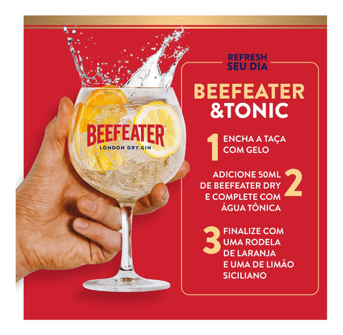 Imagem 3 de 9 de Gin London Dry 750ml Beefeater